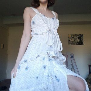 Free people sunflower dress size Xsmall pre owned